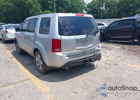 2013 Honda Pilot Ex-L from USA, damaged, VIN 5FNYF4H53DB058507